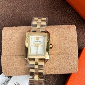Tory Burch Gold and Silver Women's Watch